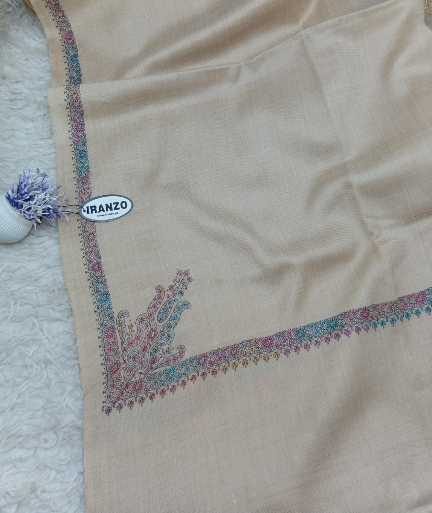 Hand Embroidered Winter Shawl