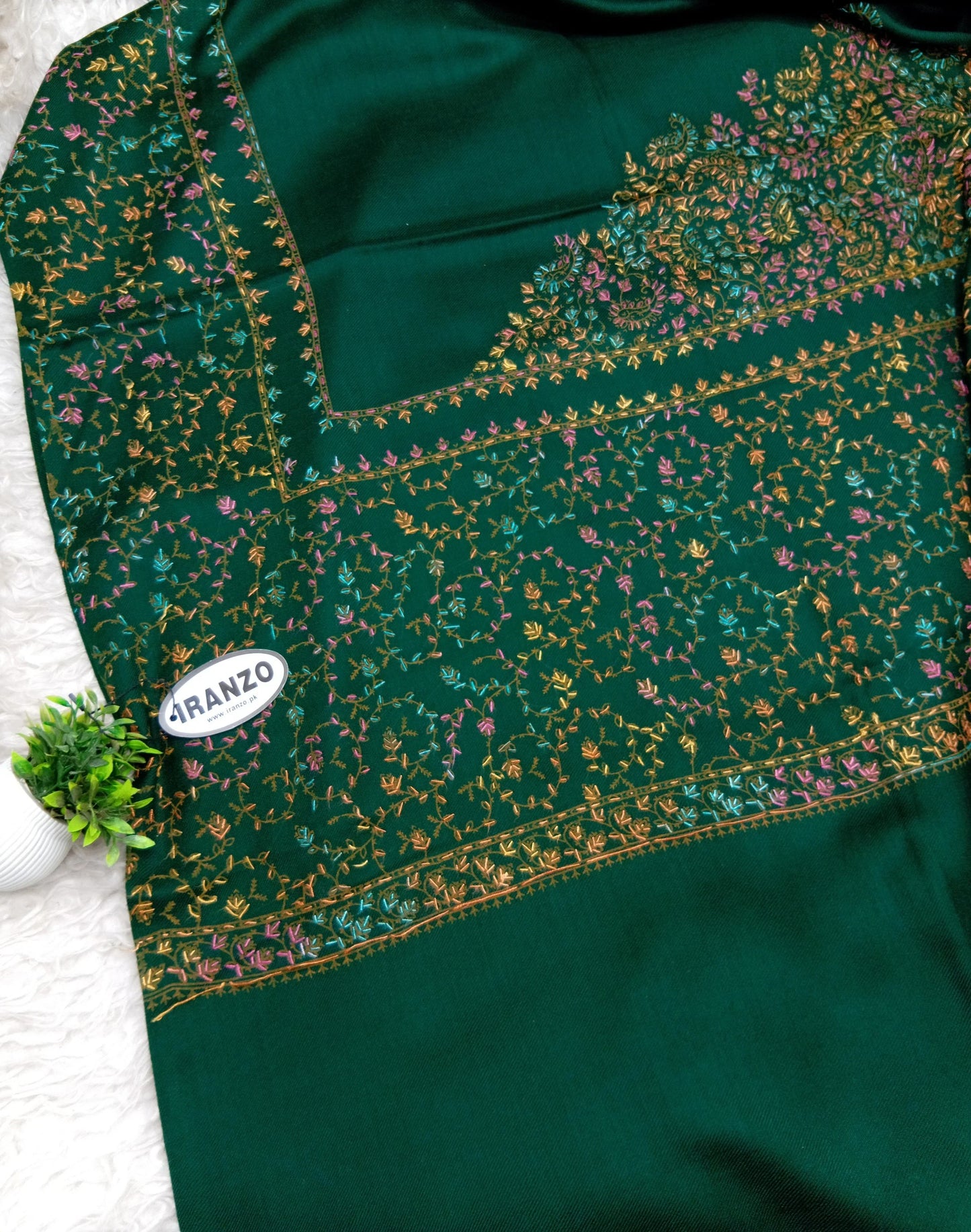 Hand Embroidered Winter Shawl