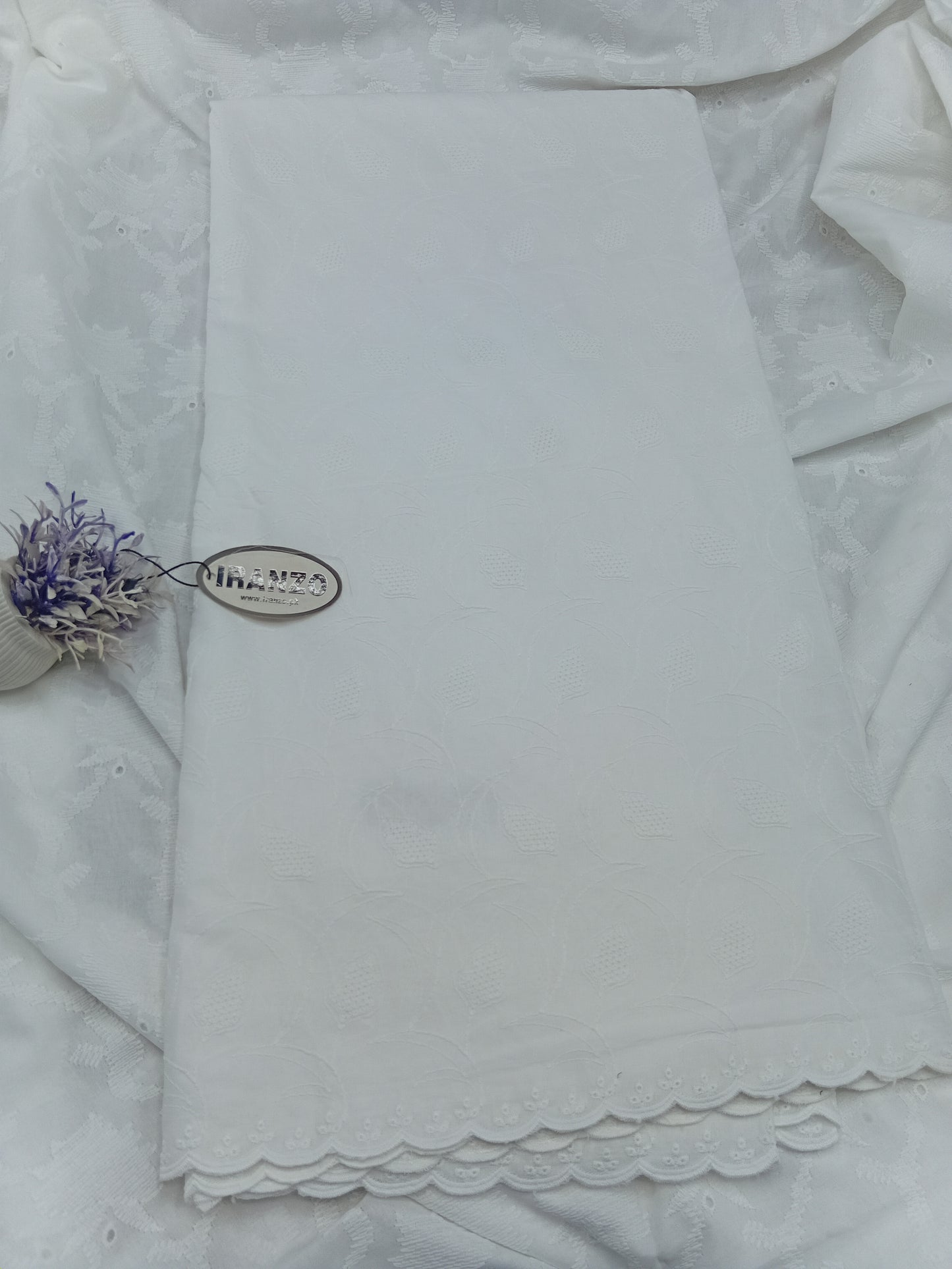 Premium Cotton Chikankari Full Size Chaddar