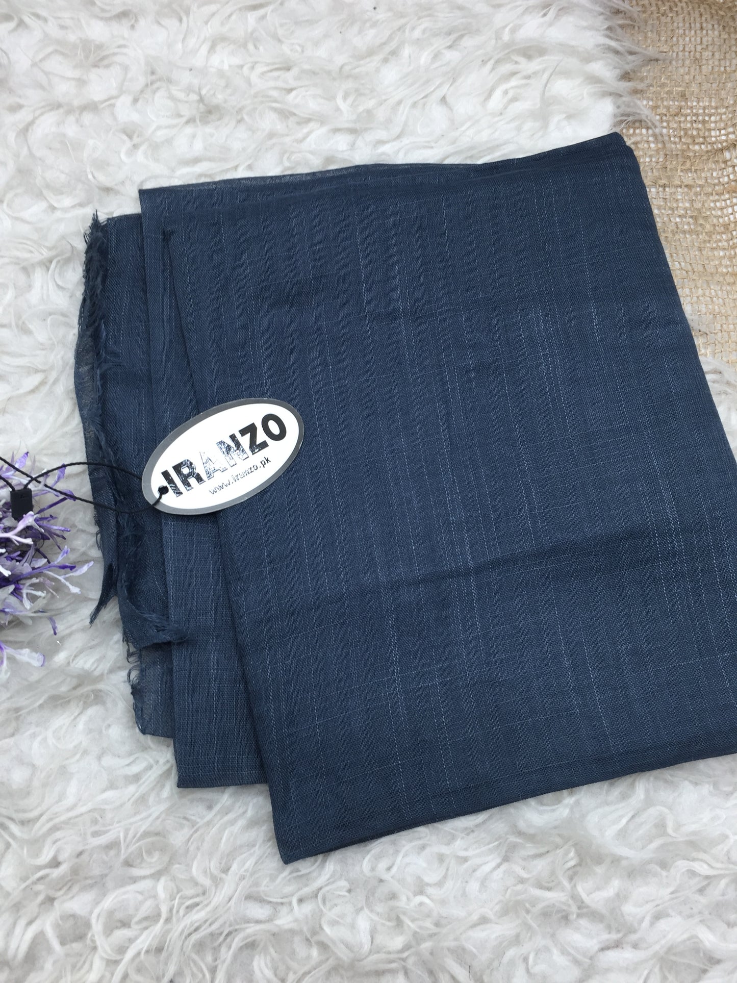 Slub Lawn Soft Stole