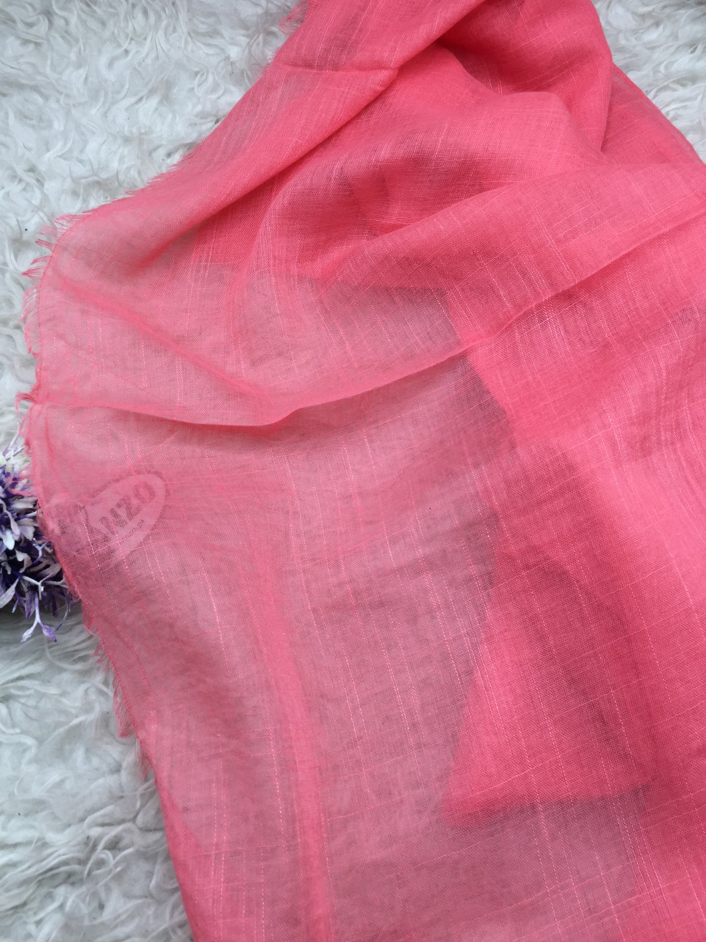 Slub Lawn Soft Stole