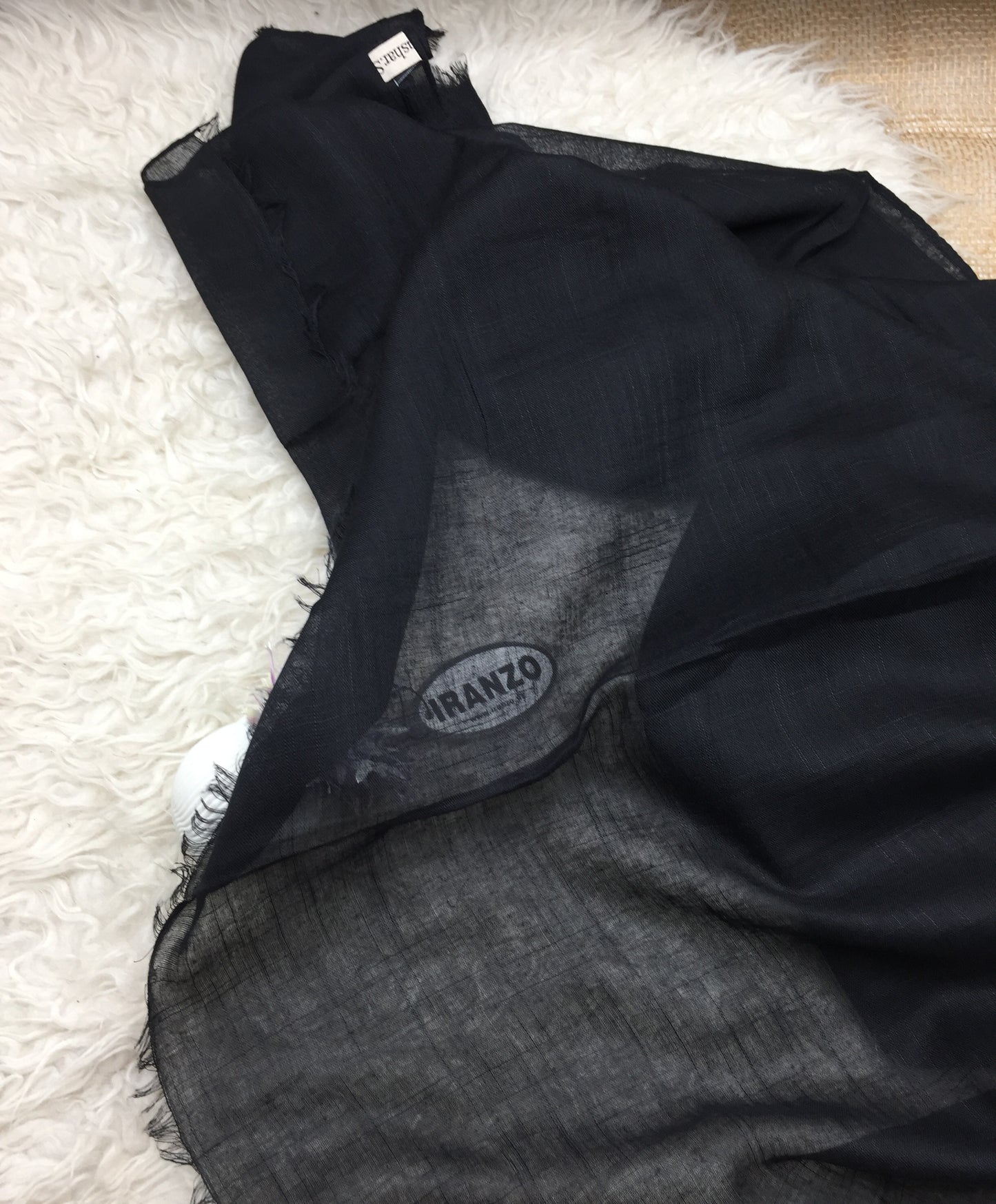 Slub Lawn Soft Stole