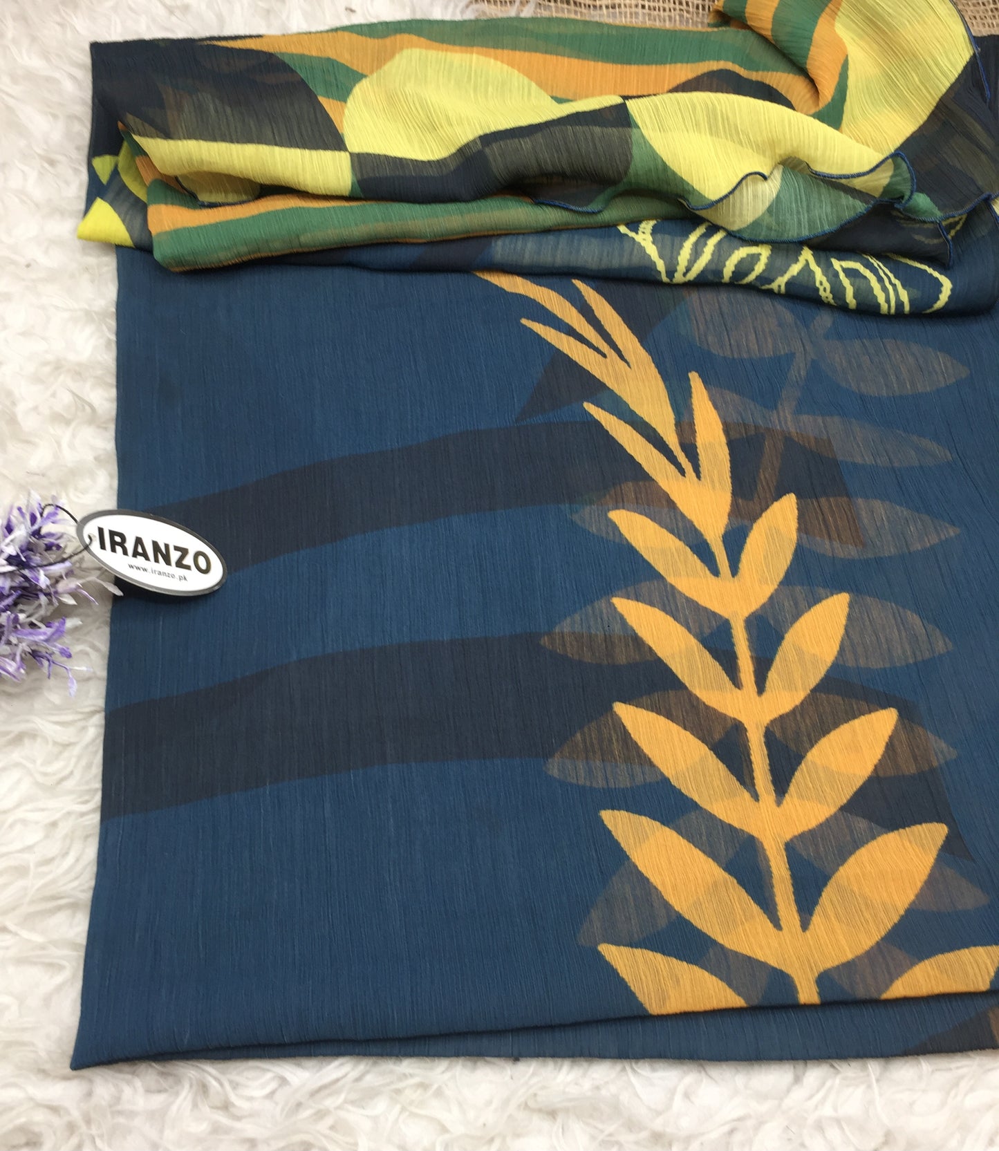 Matching chiffon dupatta