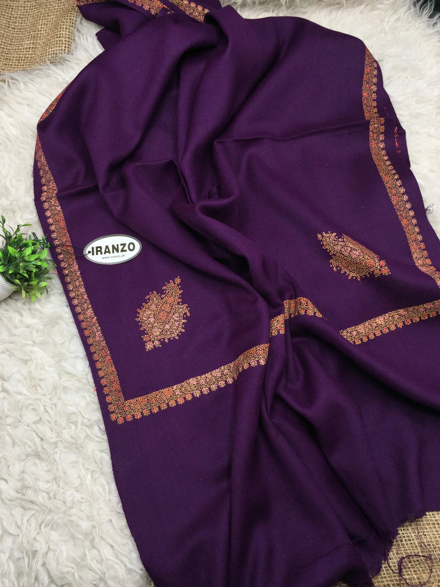 Hand Embroidered Winter Stole New Arrivals