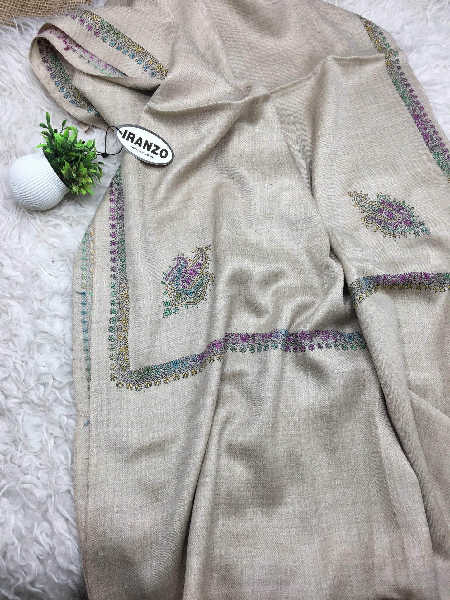 Hand Embroidered Winter Stole New Arrivals