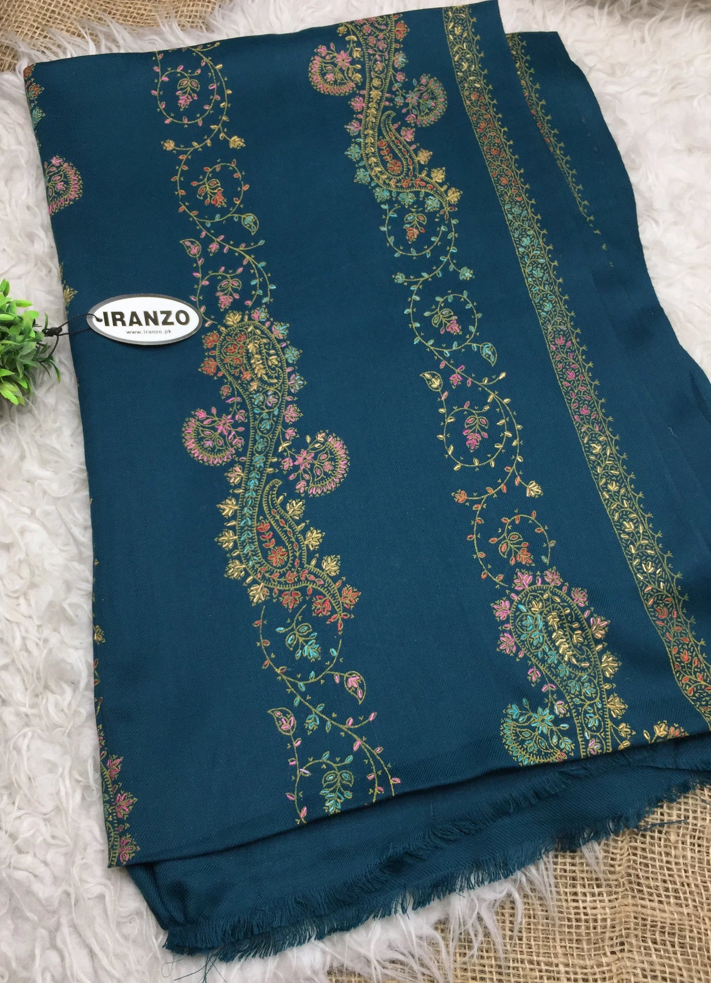 Hand Embroidered Winter Stole New Arrivals