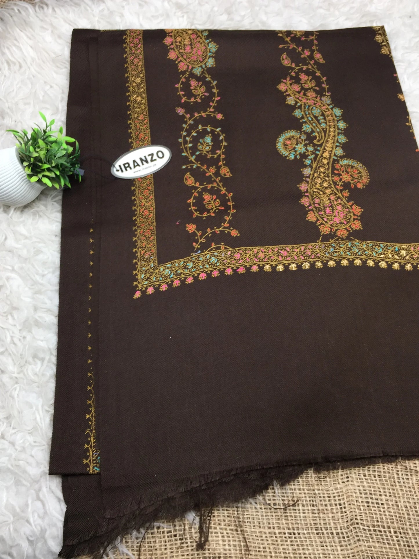 Hand Embroidered Winter Stole New Arrivals