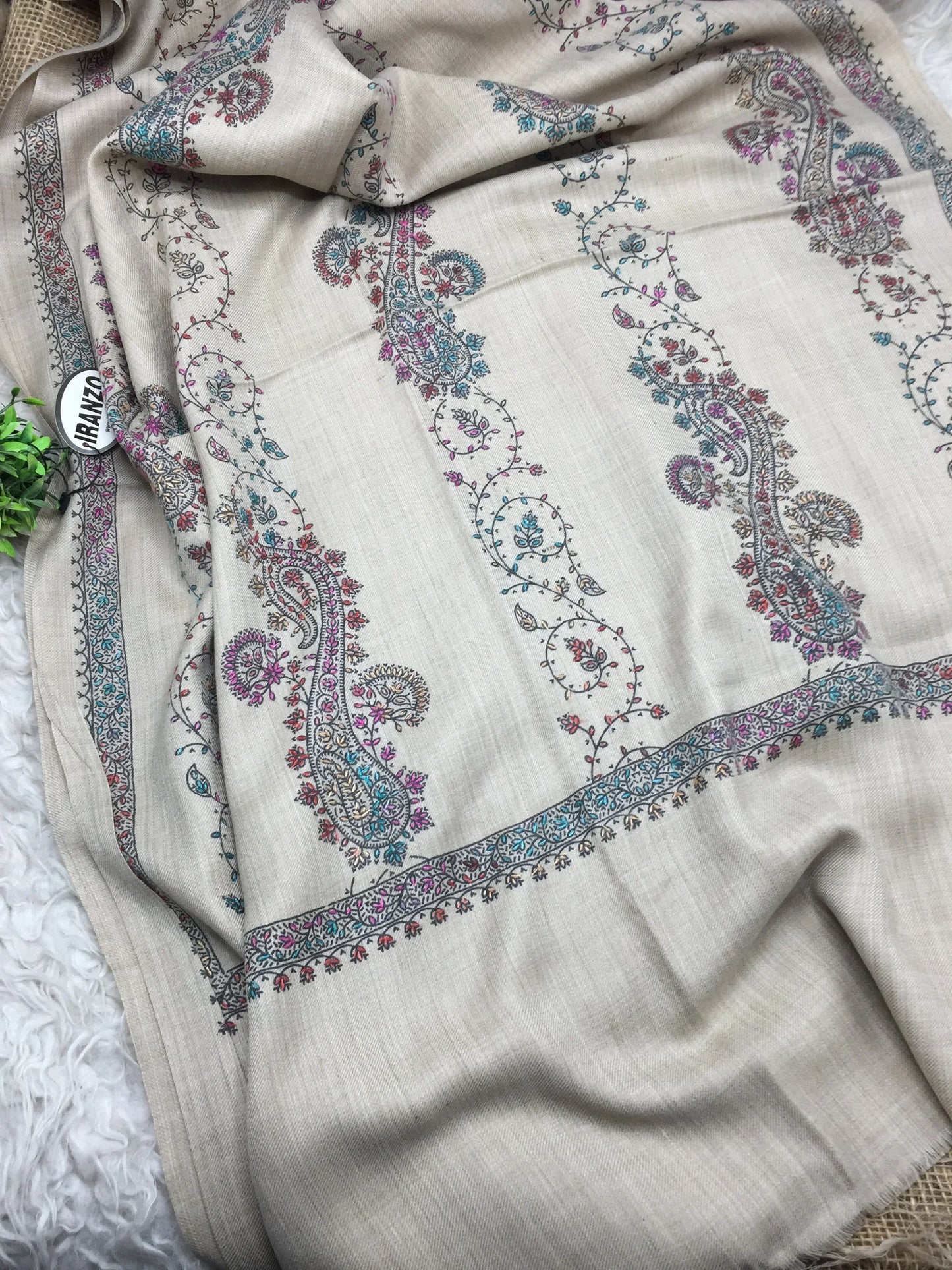 Hand Embroidered Winter Stole New Arrivals