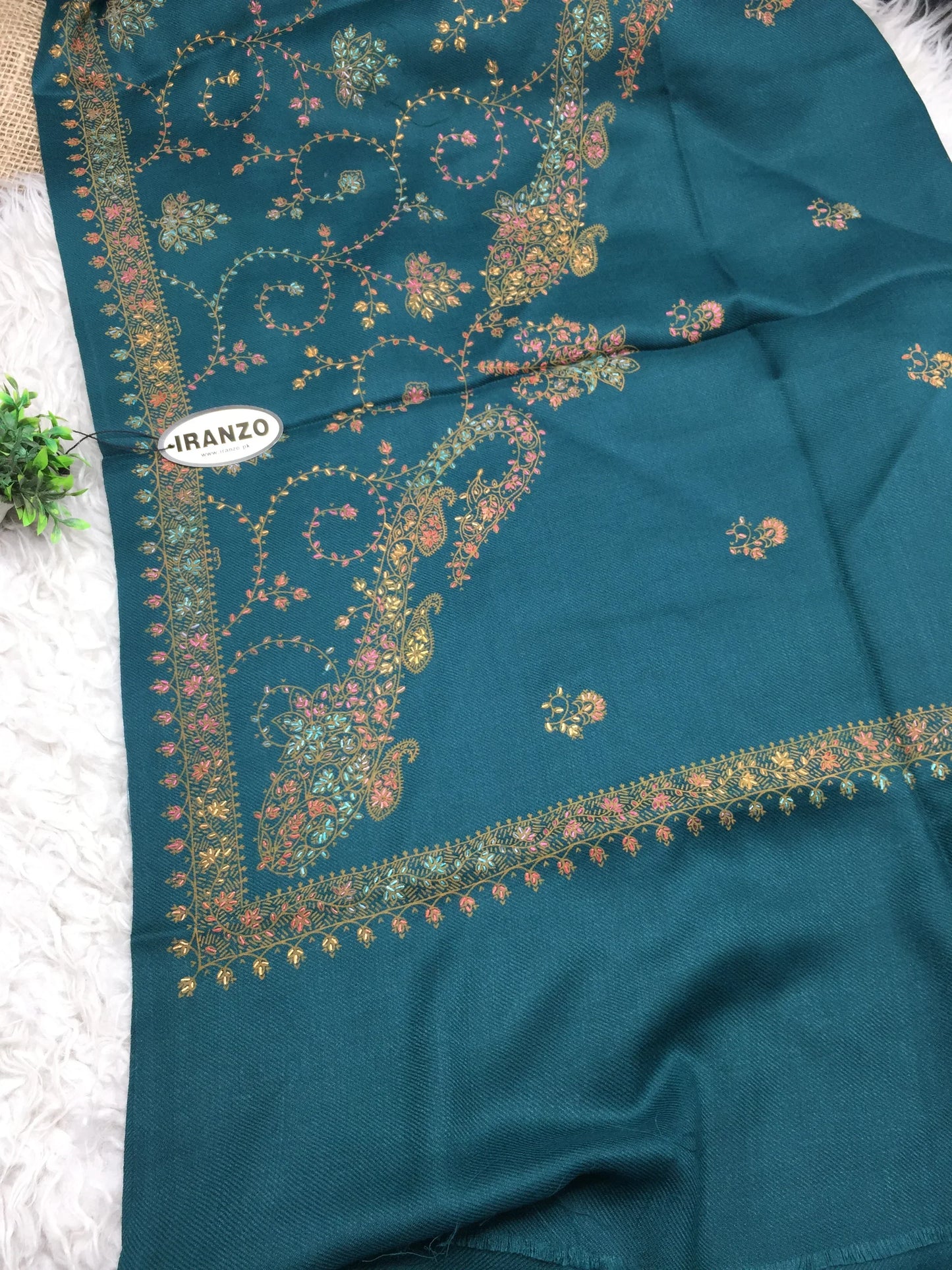 Hand Embroidered Winter Stole New Arrivals