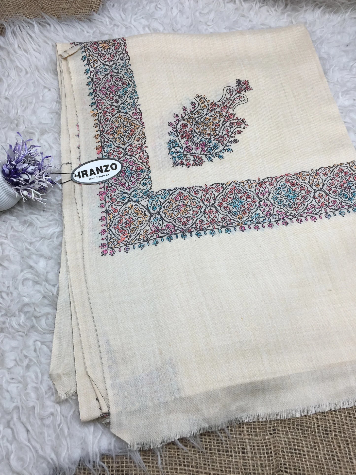 Hand Embroidered Winter Stole New Arrivals