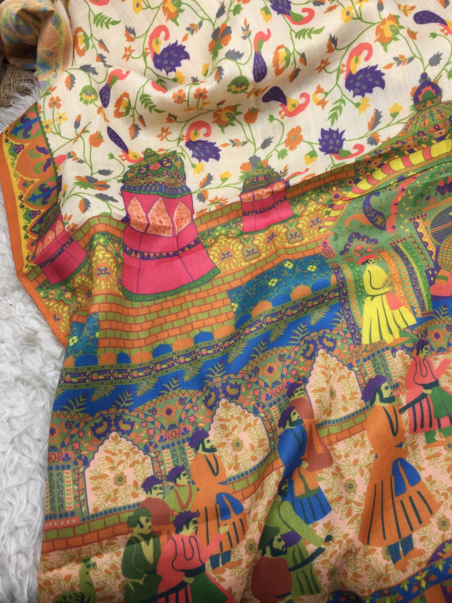 Digital Printed Winter Shawl