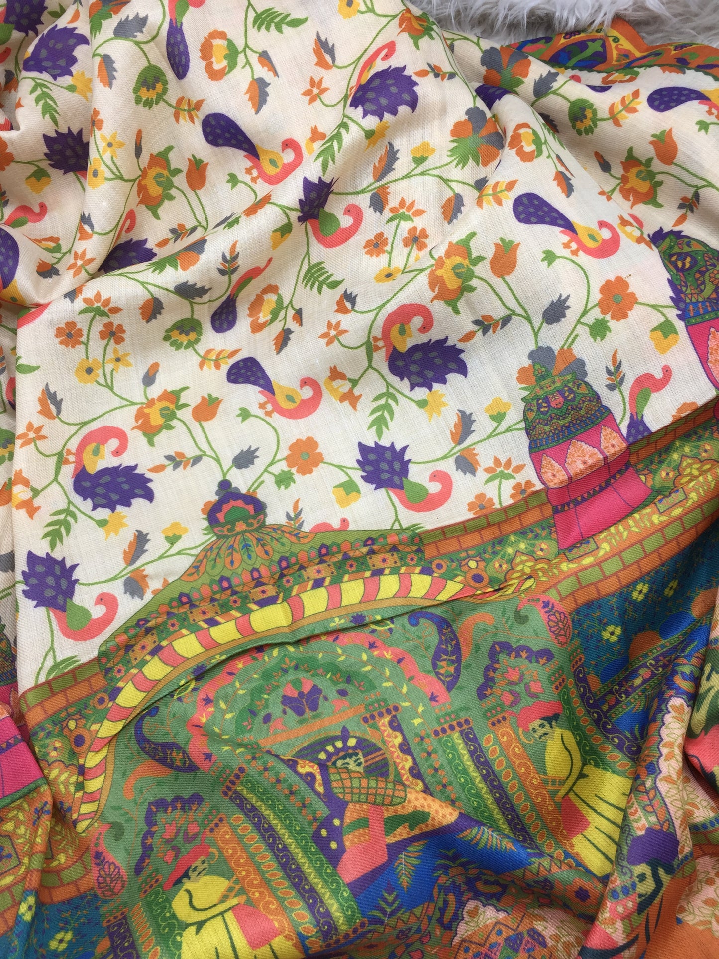 Digital Printed Winter Shawl