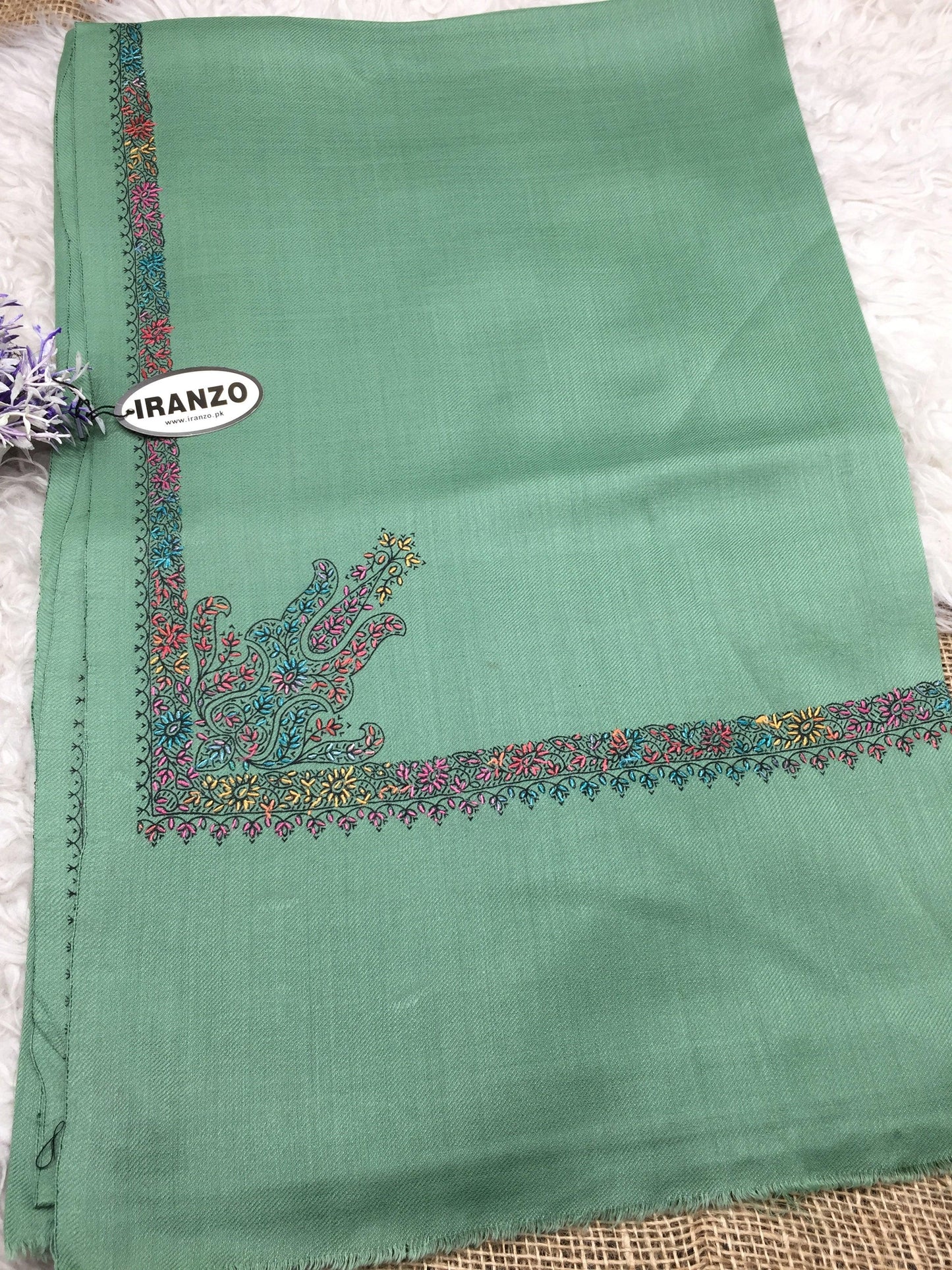 Hand Embroidered Winter Shawl