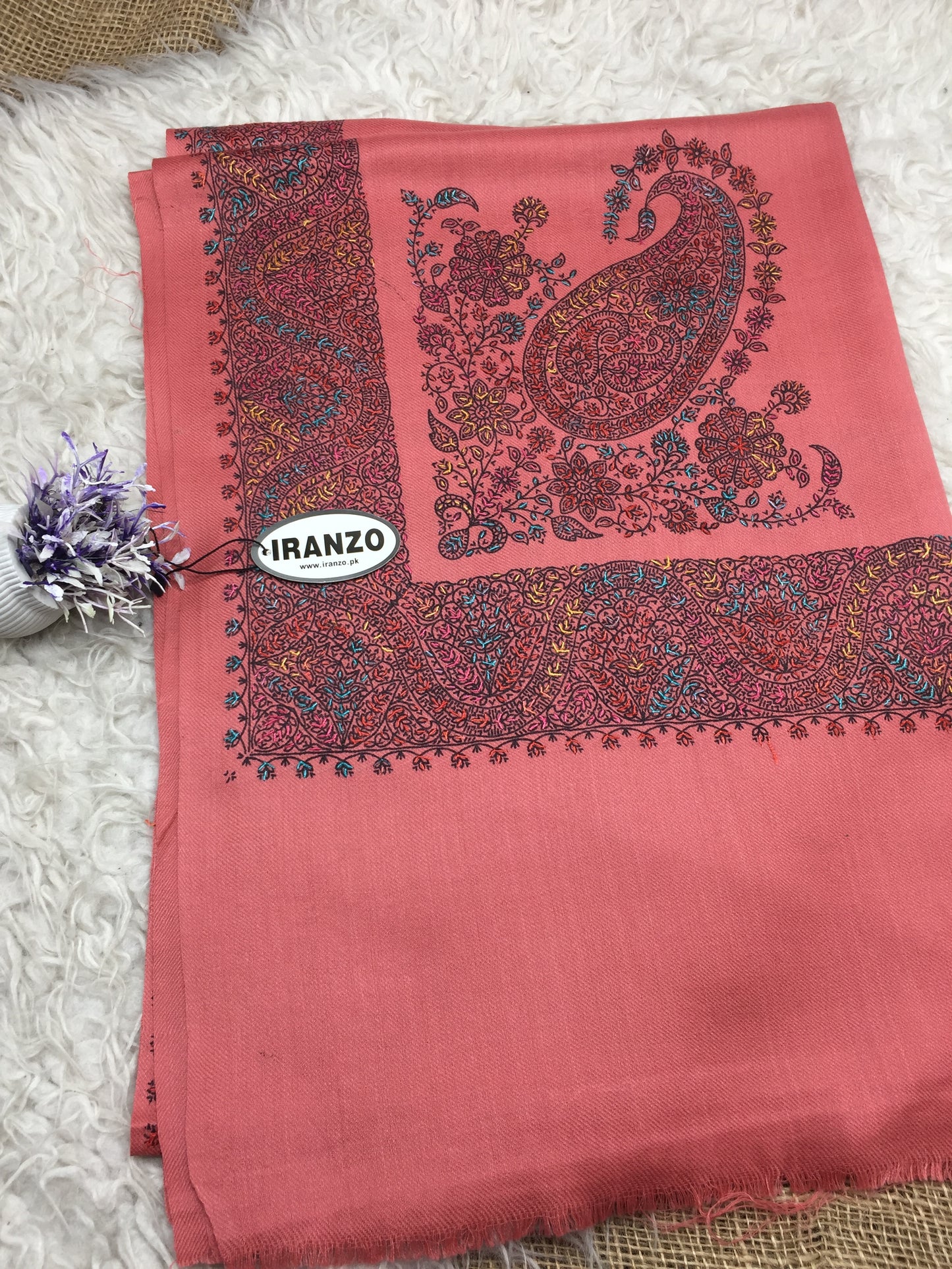 Hand Embroidered Winter Stole New Arrivals