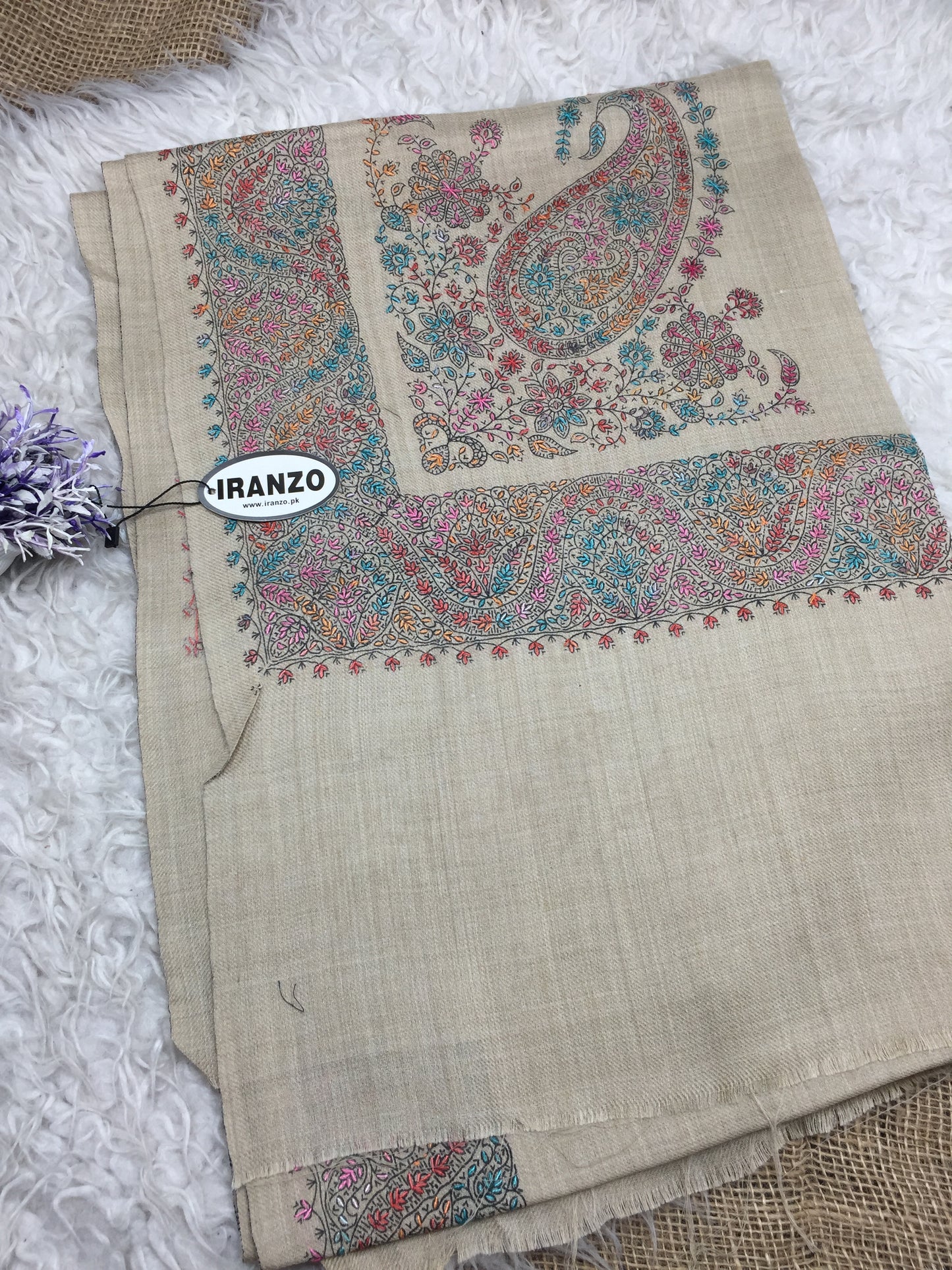Hand Embroidered Winter Stole New Arrivals