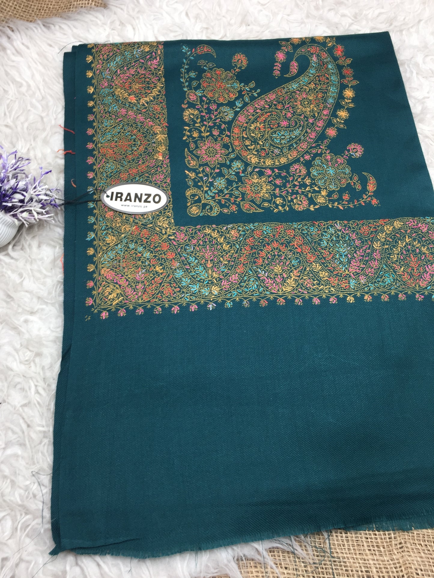 Hand Embroidered Winter Stole New Arrivals