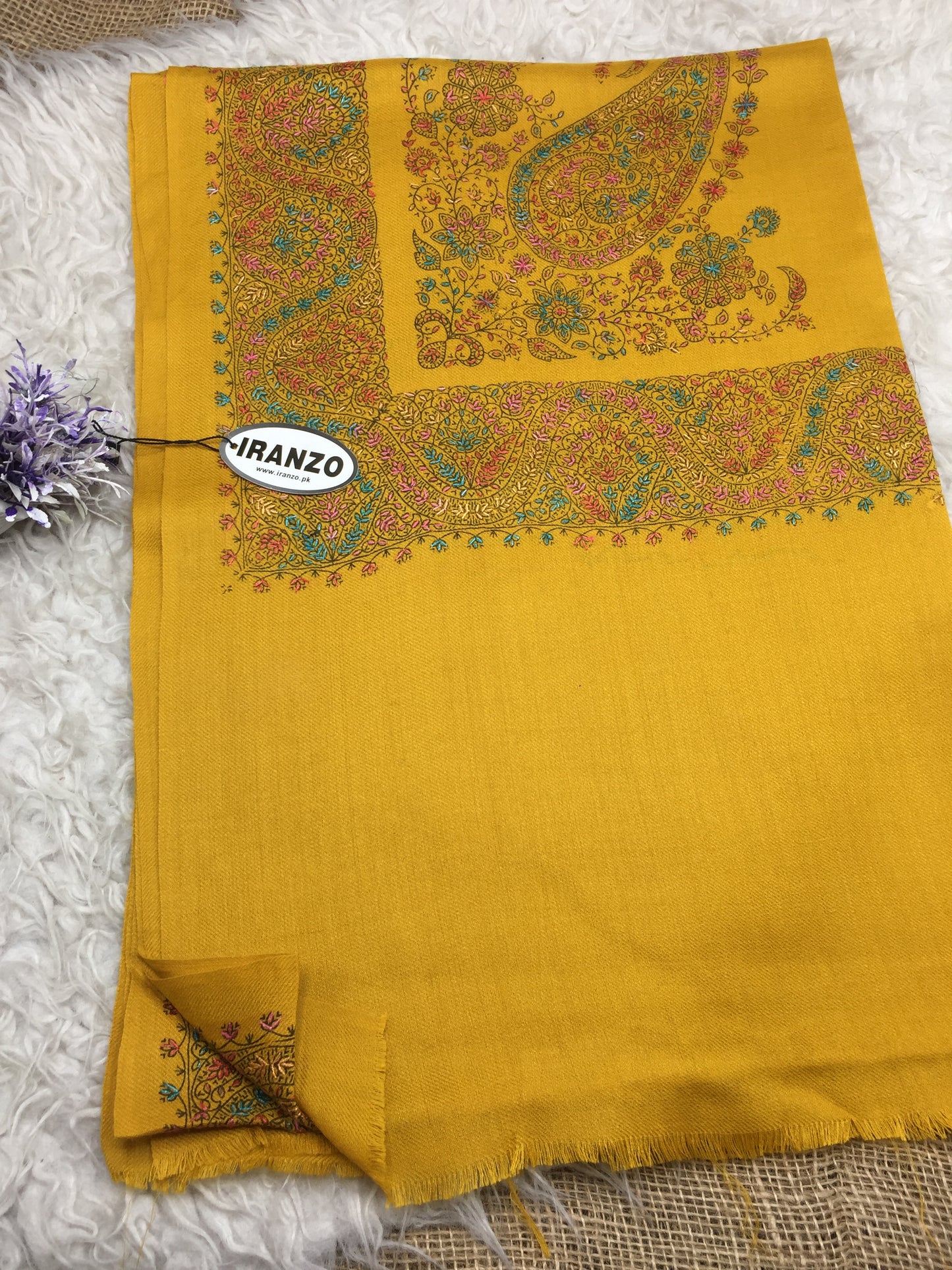 Hand Embroidered Winter Stole New Arrivals