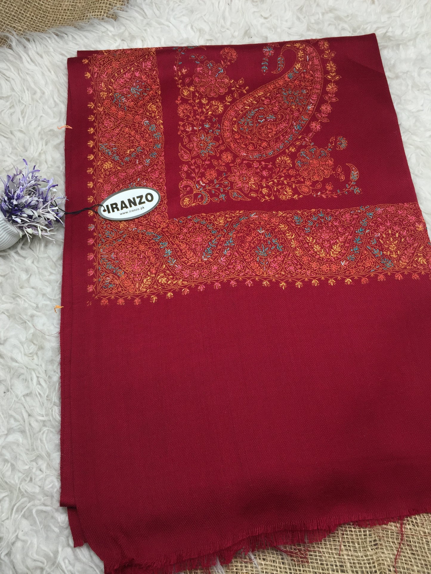 Hand Embroidered Winter Stole New Arrivals