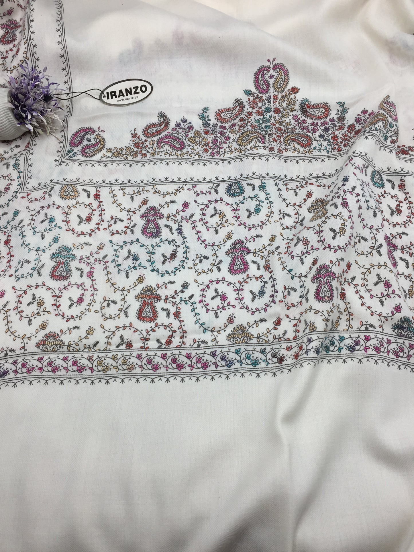 Hand Embroidered Winter Stole New Arrivals