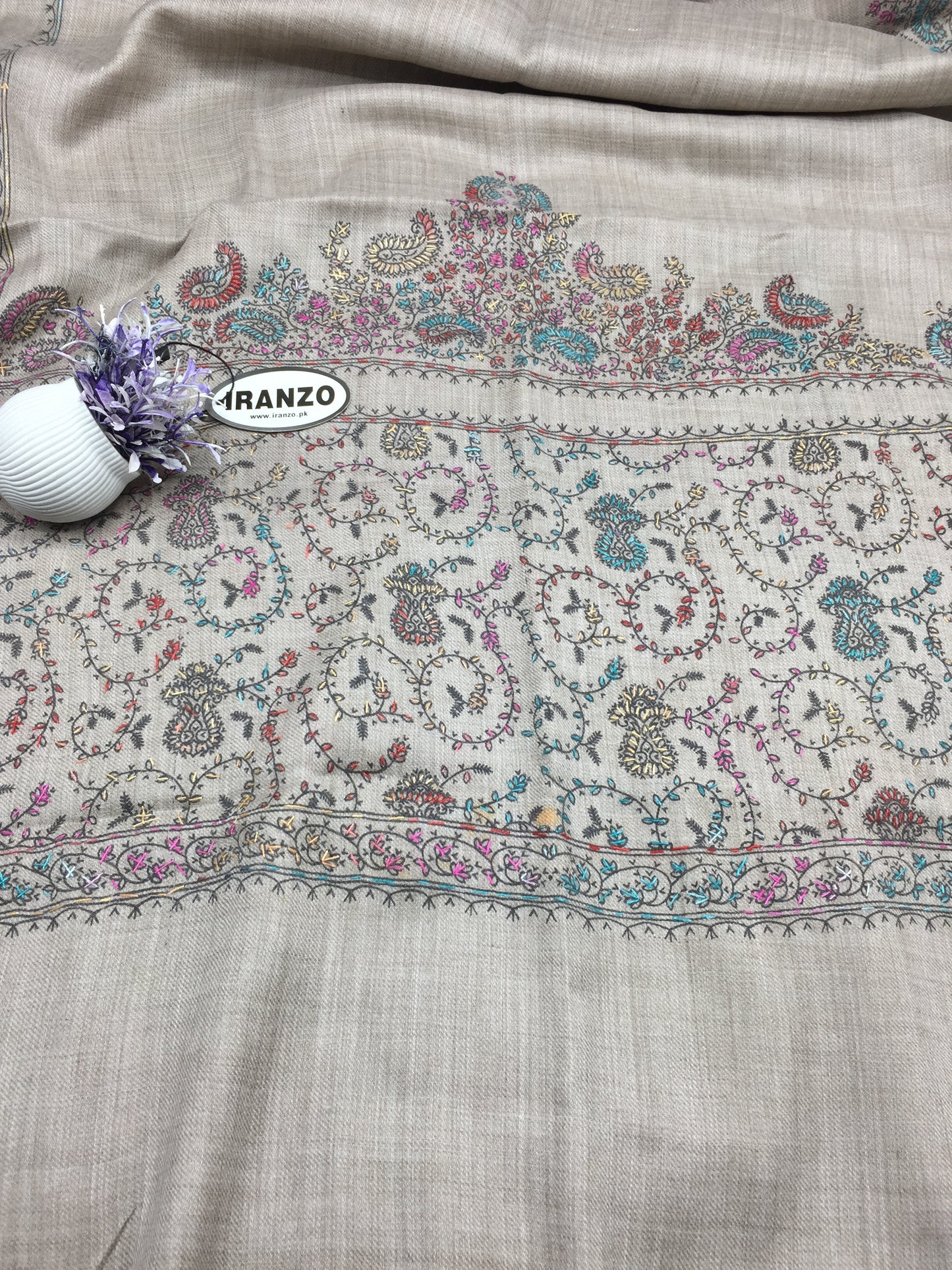 Hand Embroidered Winter Stole New Arrivals