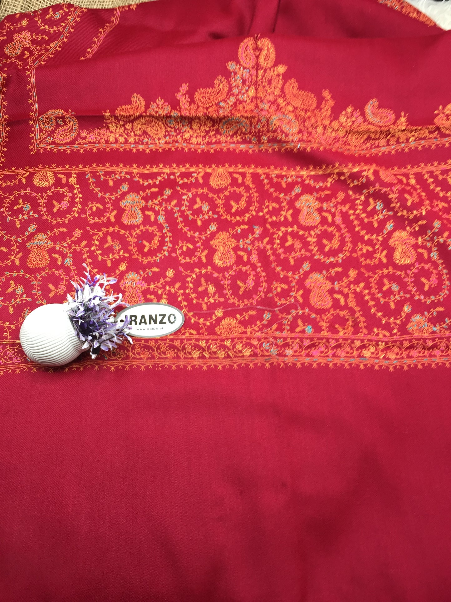 Hand Embroidered Winter Stole New Arrivals