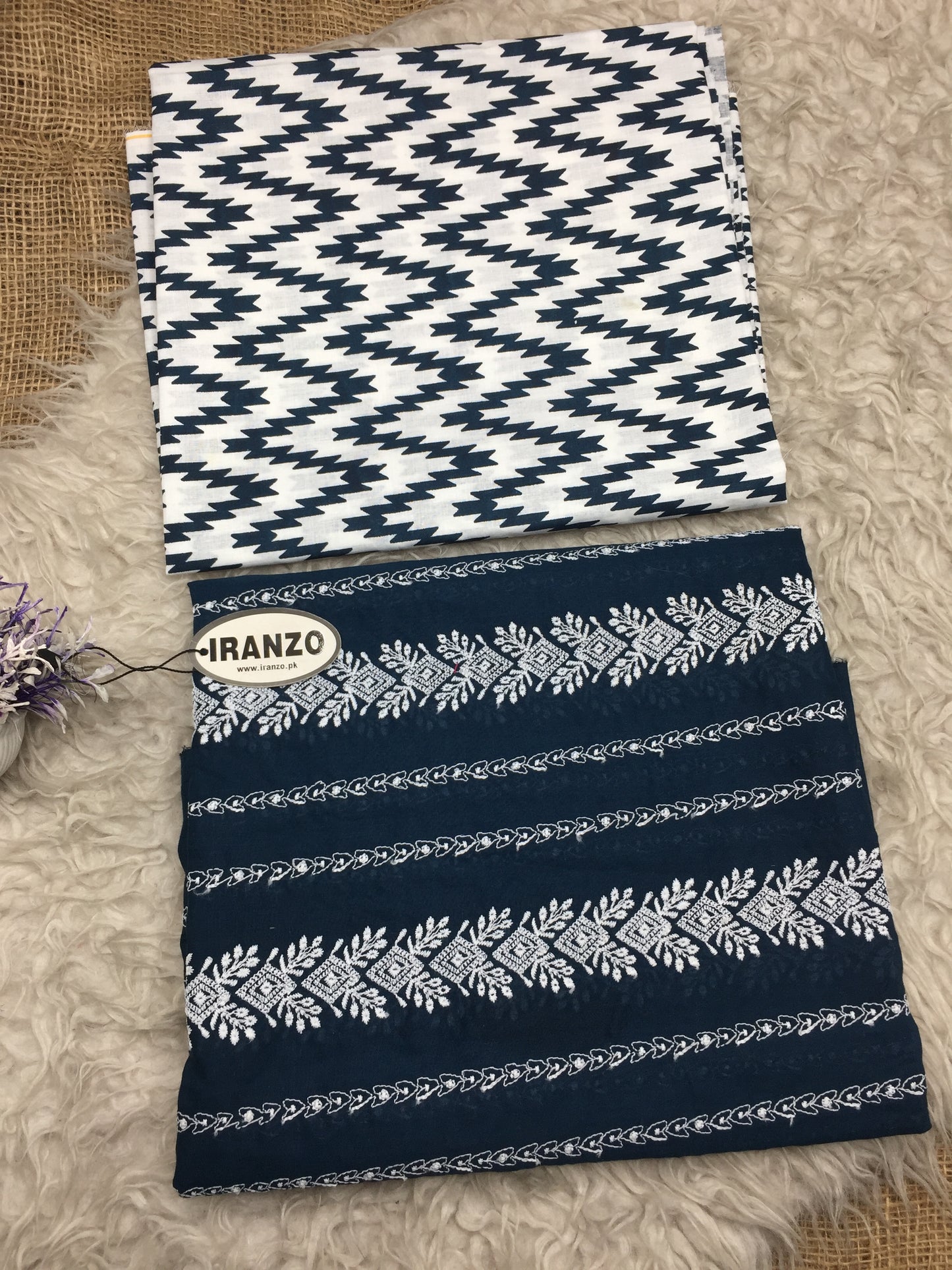 Summer Embroidered Two Piece