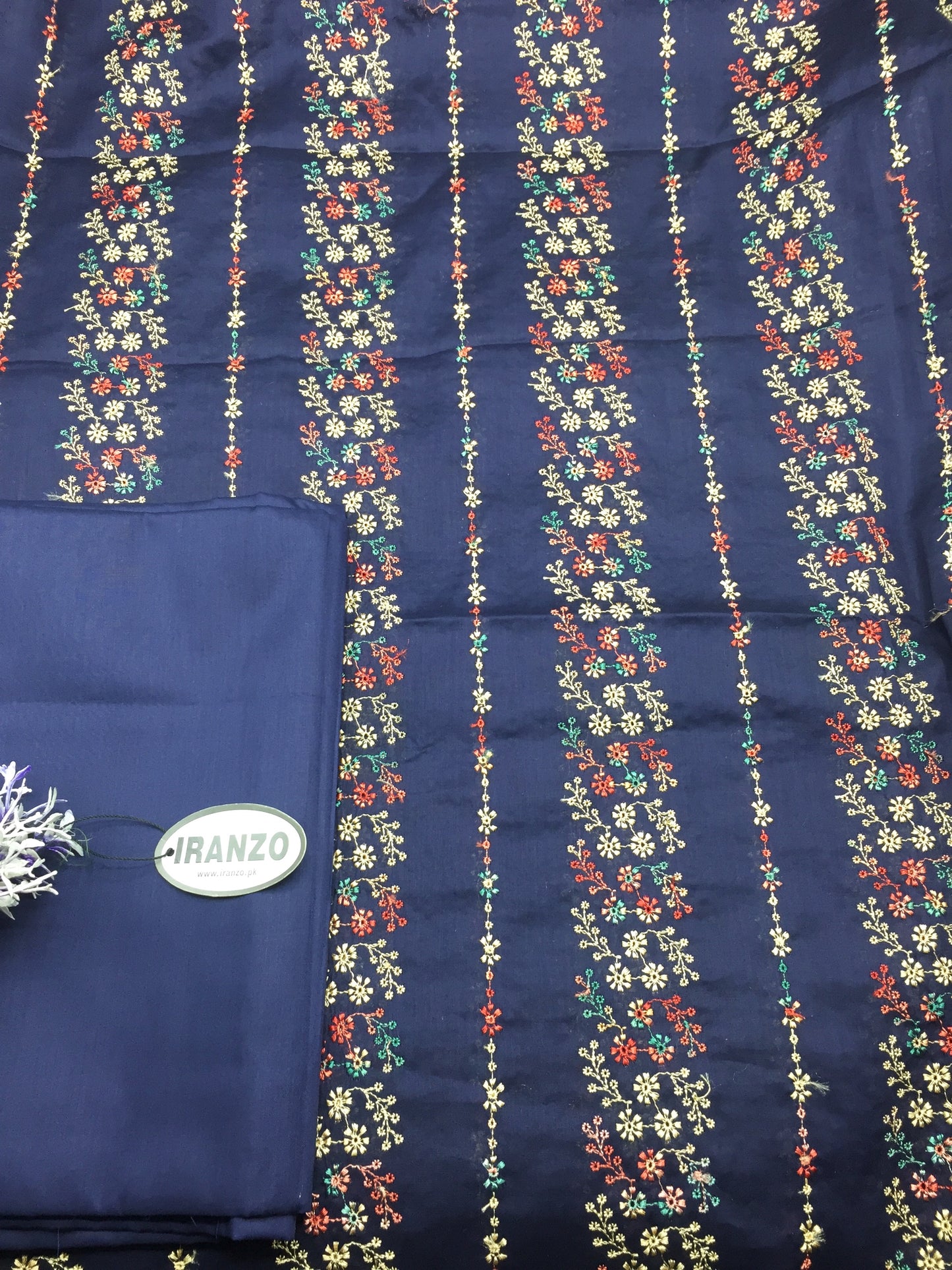 Summer Embroidered Two Piece