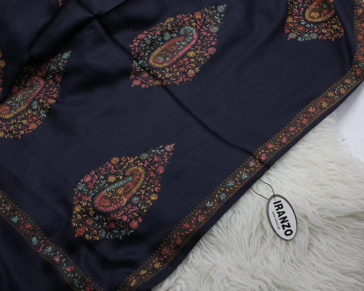 Hand Embroidered Winter Stole