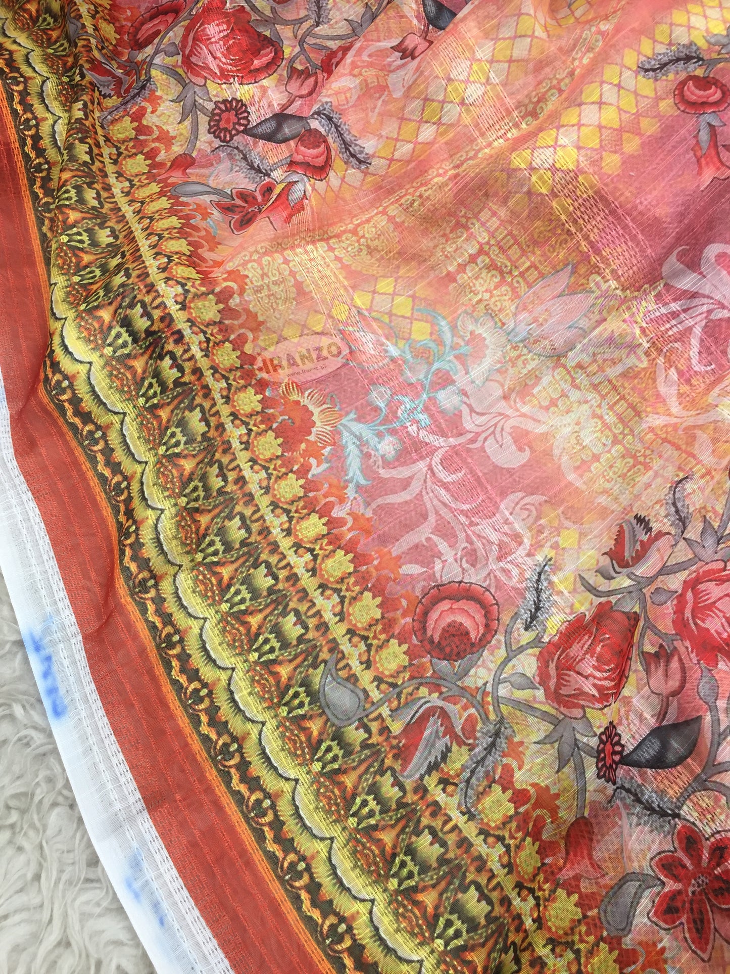 Lawn Tarkashi Net Dupatta