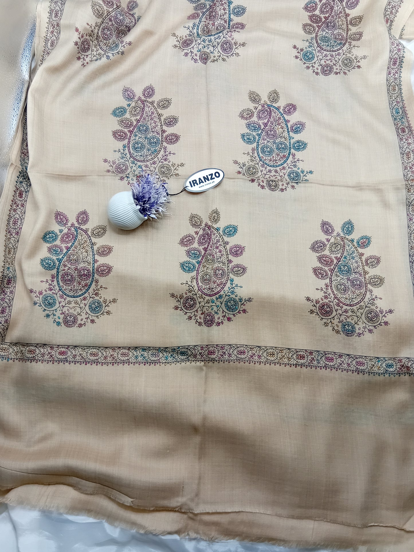 Hand Embroidered Winter Stole New Arrivals