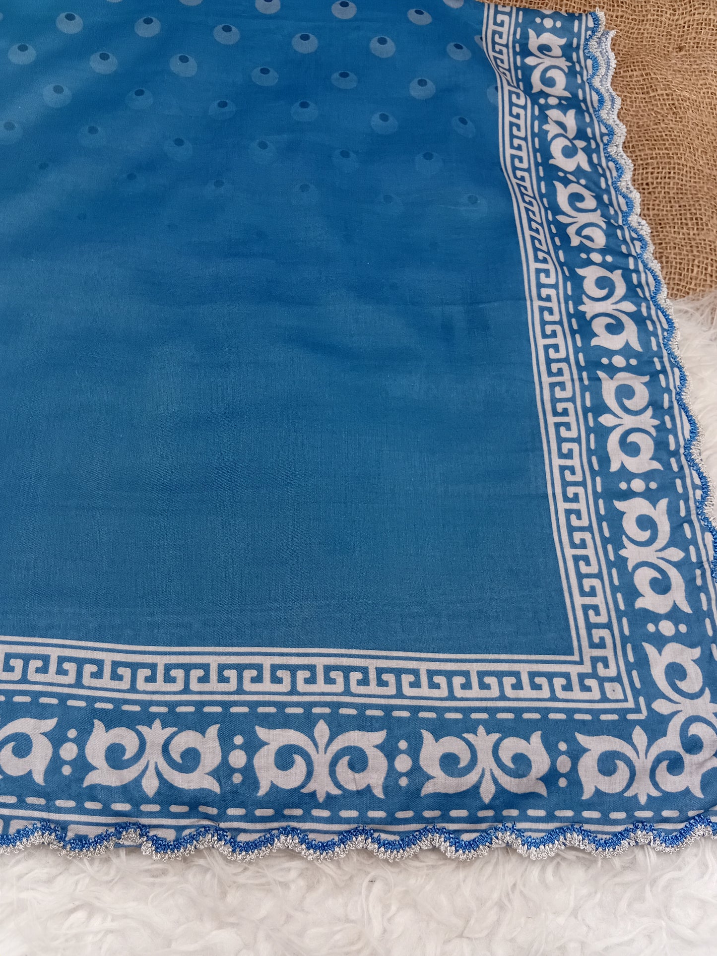 Lawn Dupatta Fourside Crochet Just in