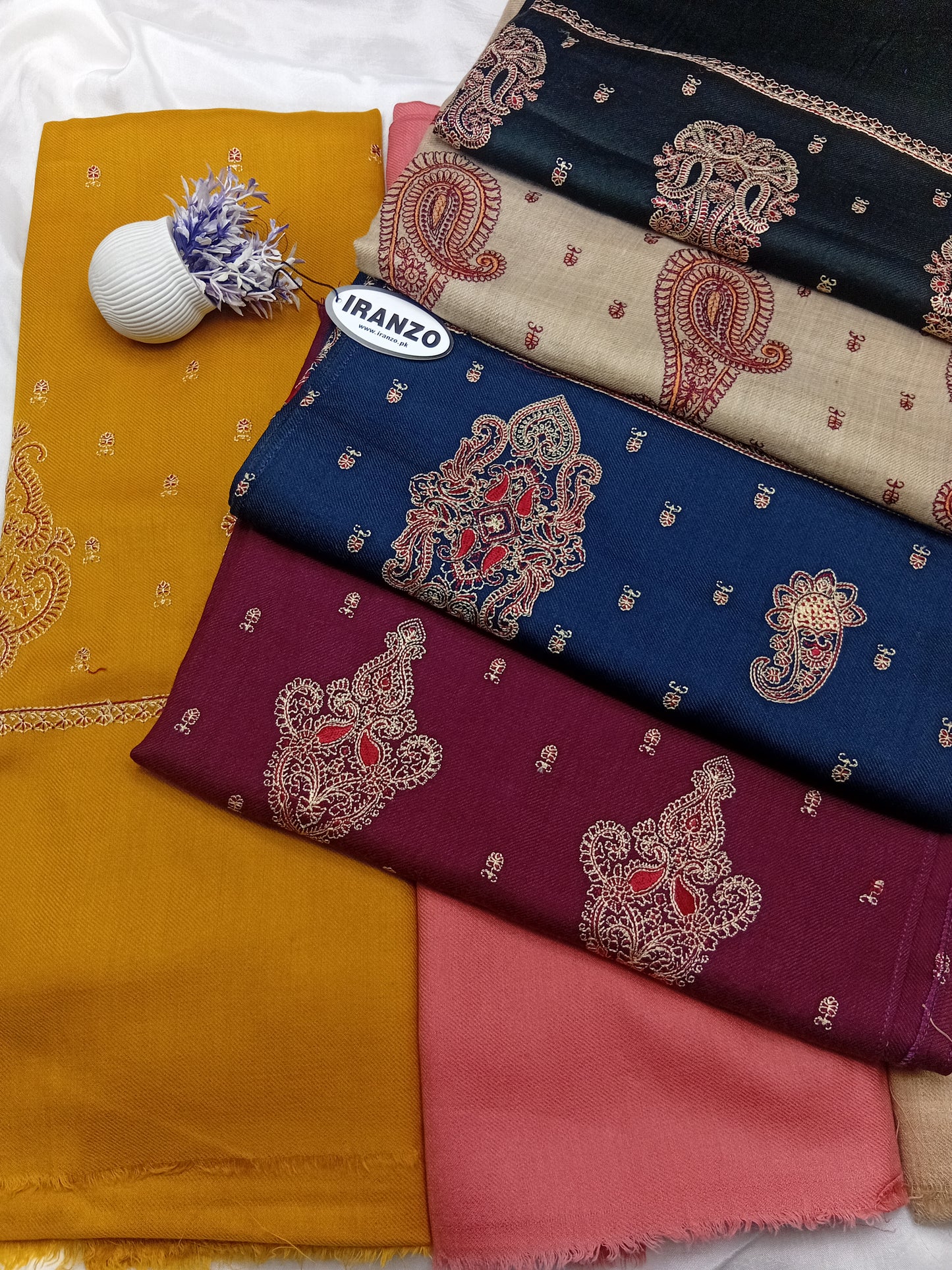 Embroidered Winter Shawl New Arrivals