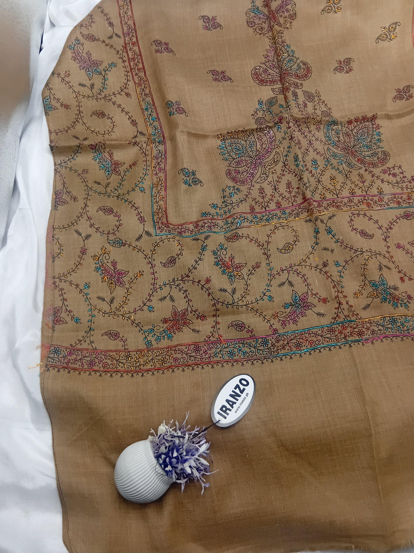 Hand Embroidered Winter Stole New Arrivals