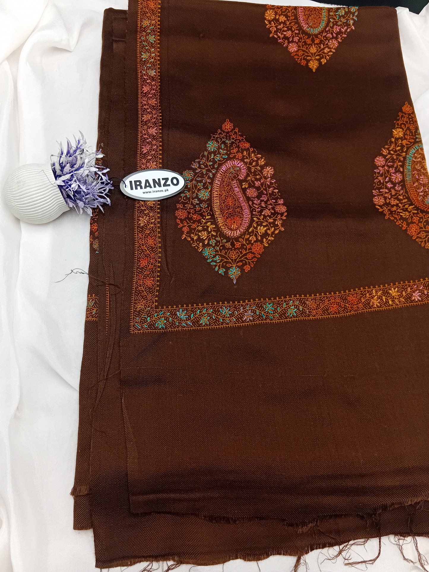 Hand Embroidered Winter Shawl