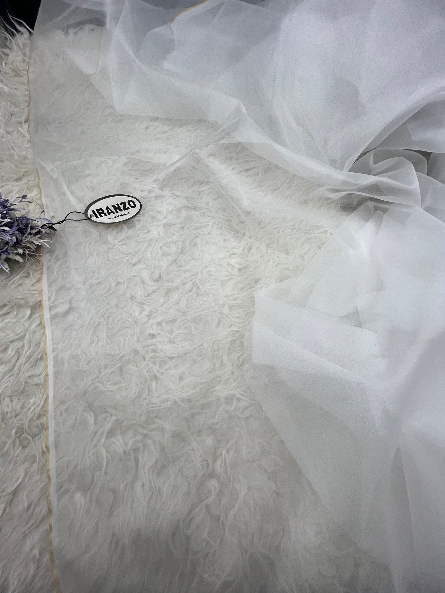 Dyeable Fine Quality Organza Dupatta Just In