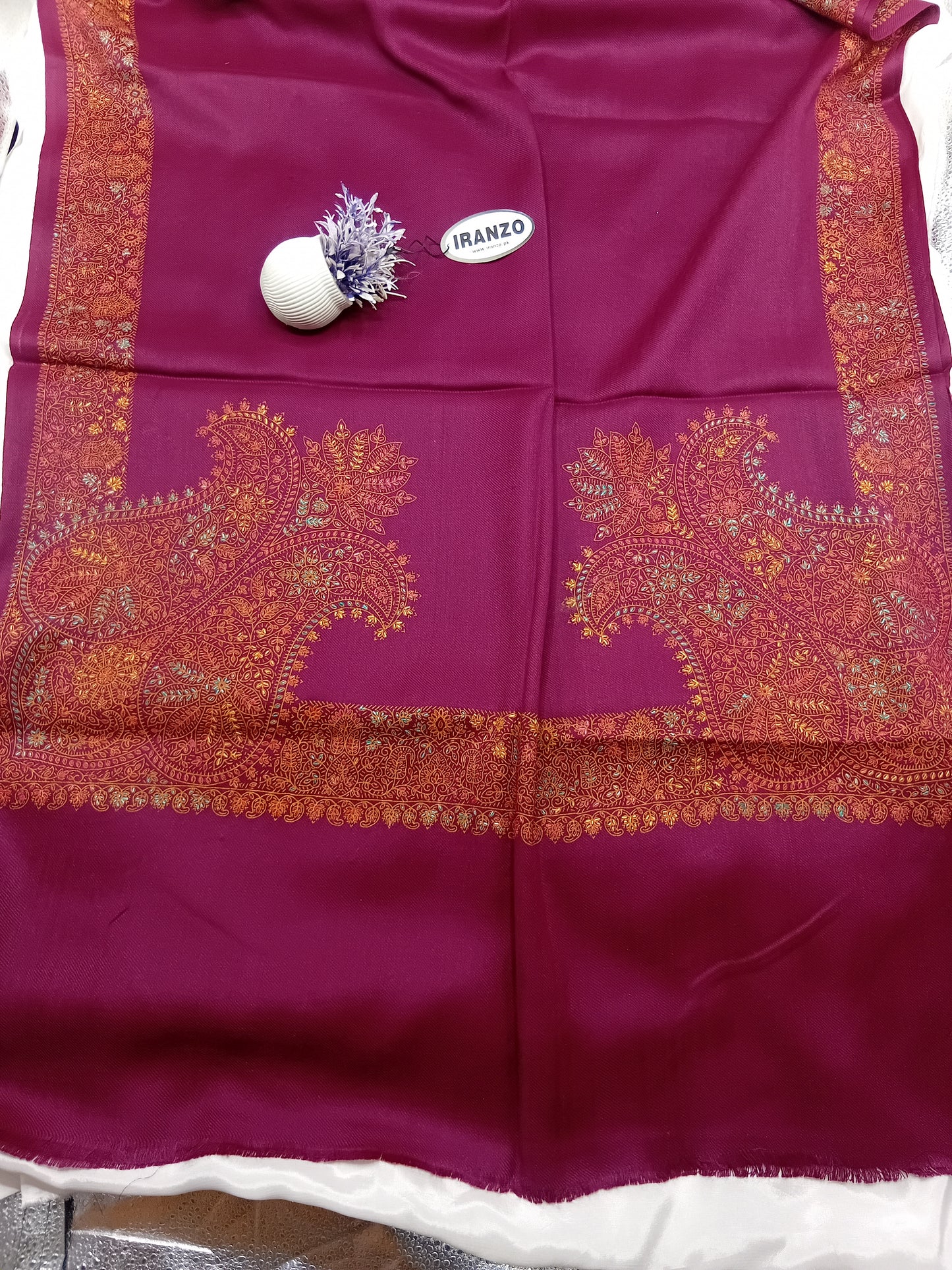 Hand Embroidered Winter Stole New Arrivals