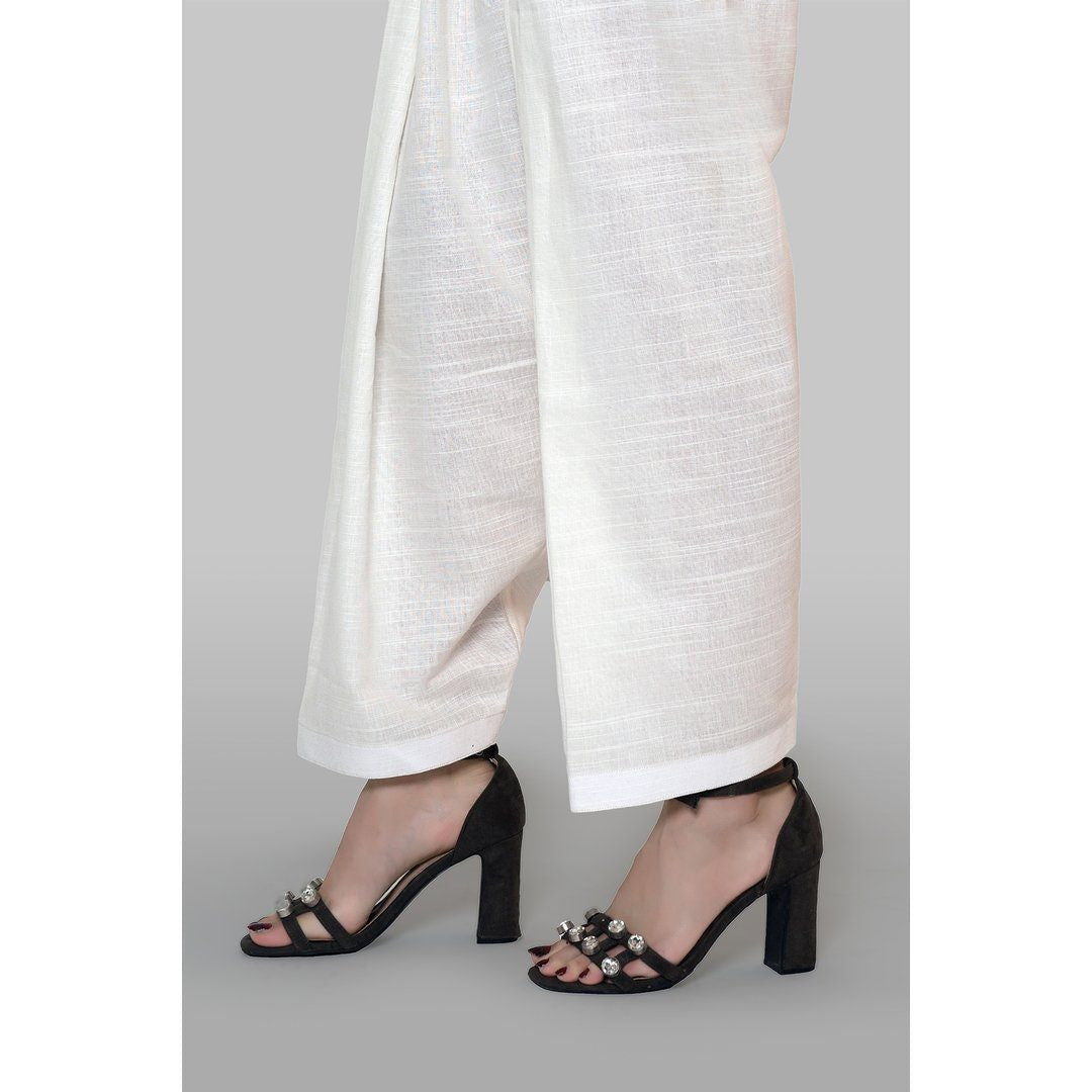 White Khaddar Shalwar - IRANZO