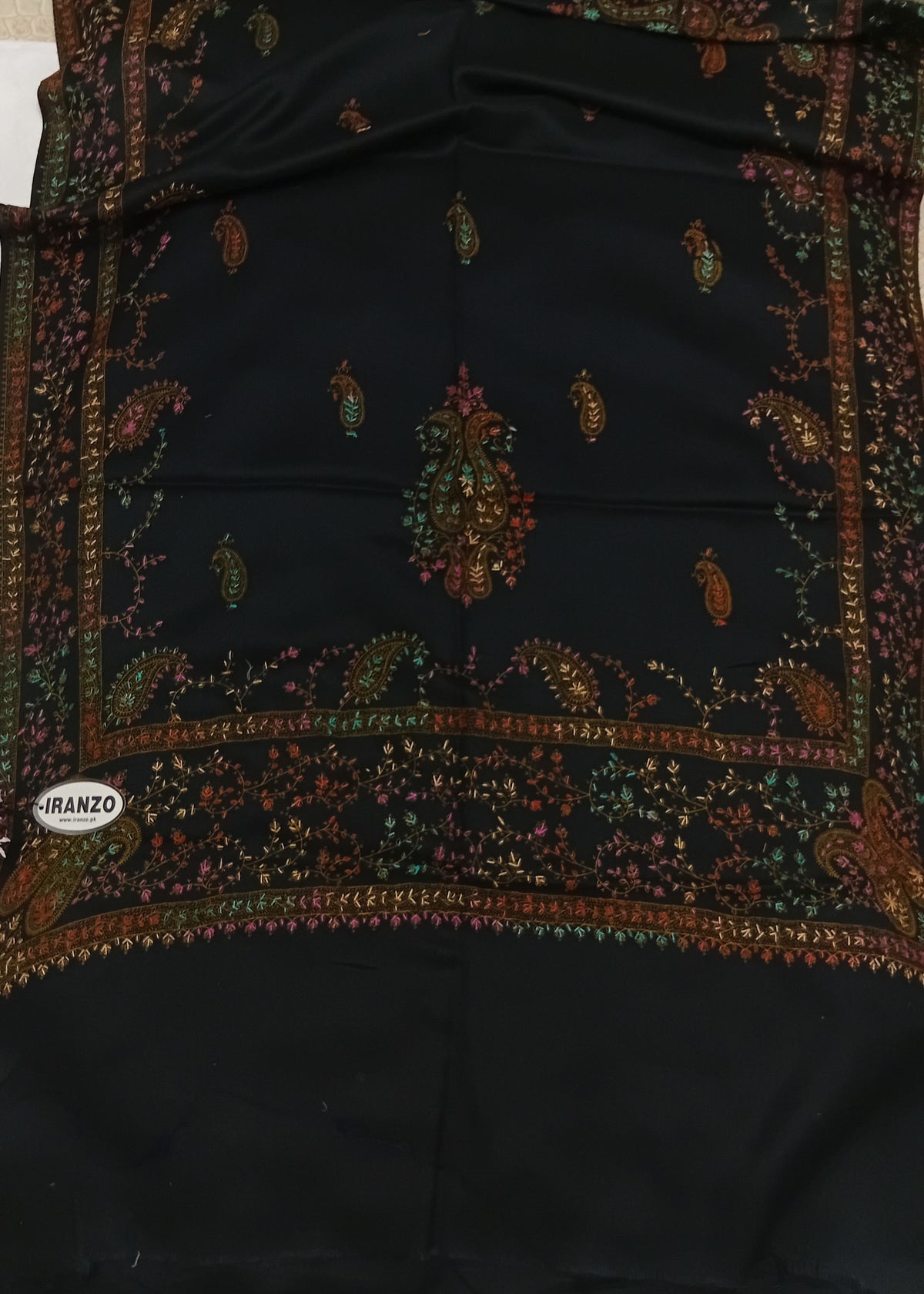 Hand Embroidered Winter Stole New Arrivals