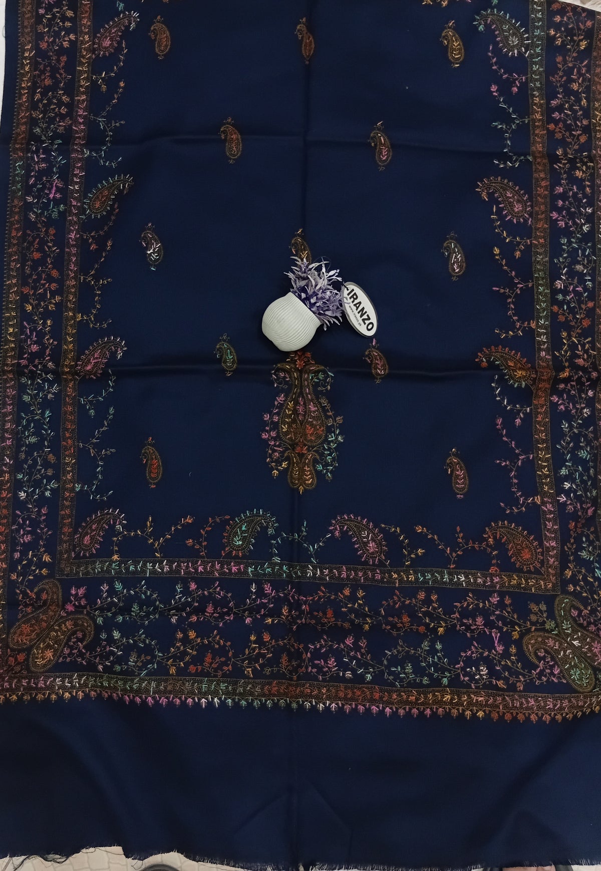 Hand Embroidered Winter Stole New Arrivals