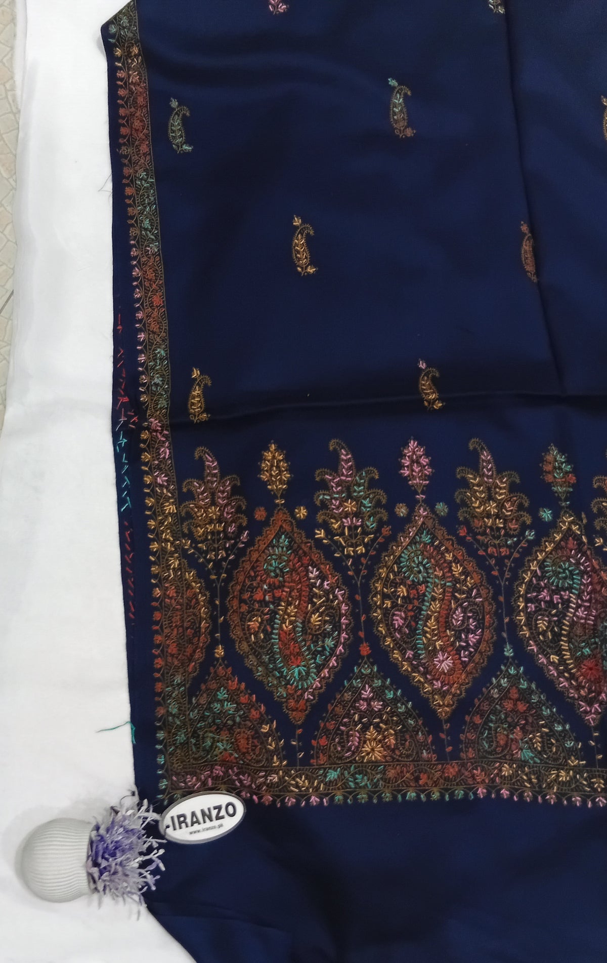 Hand Embroidered Winter Stole New Arrivals