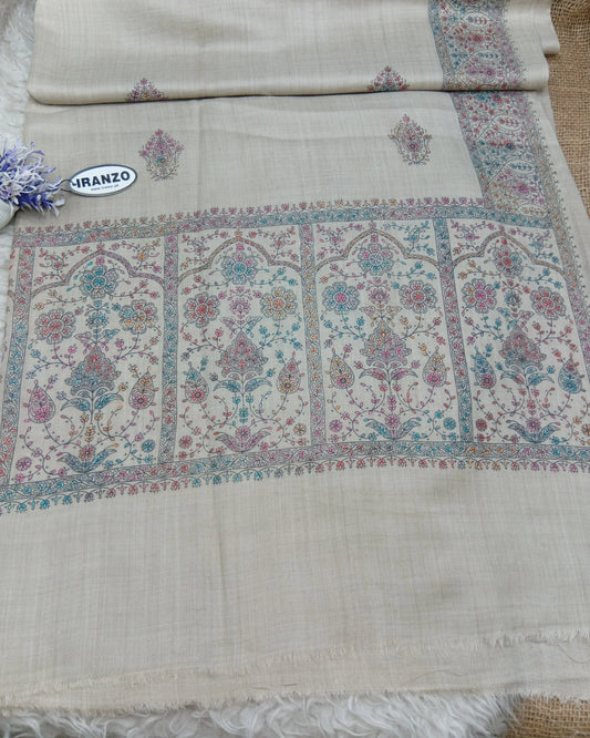 Hand Embroidered Winter Shawl