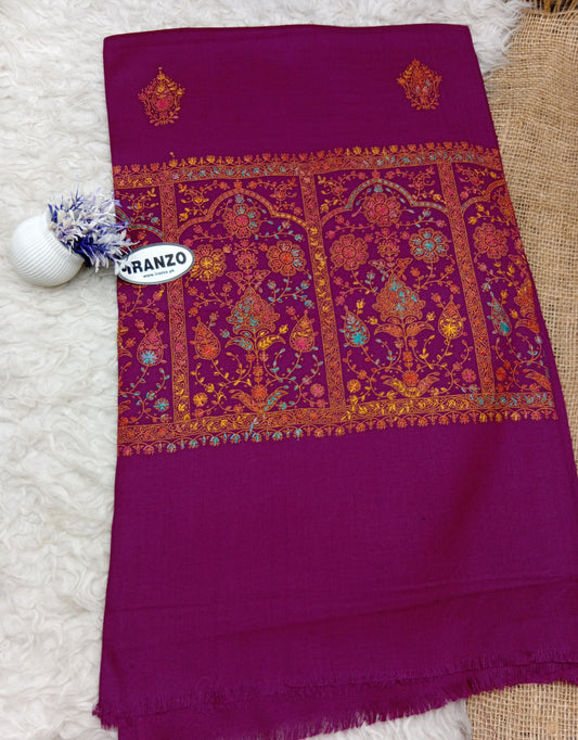 Hand Embroidered Winter Shawl