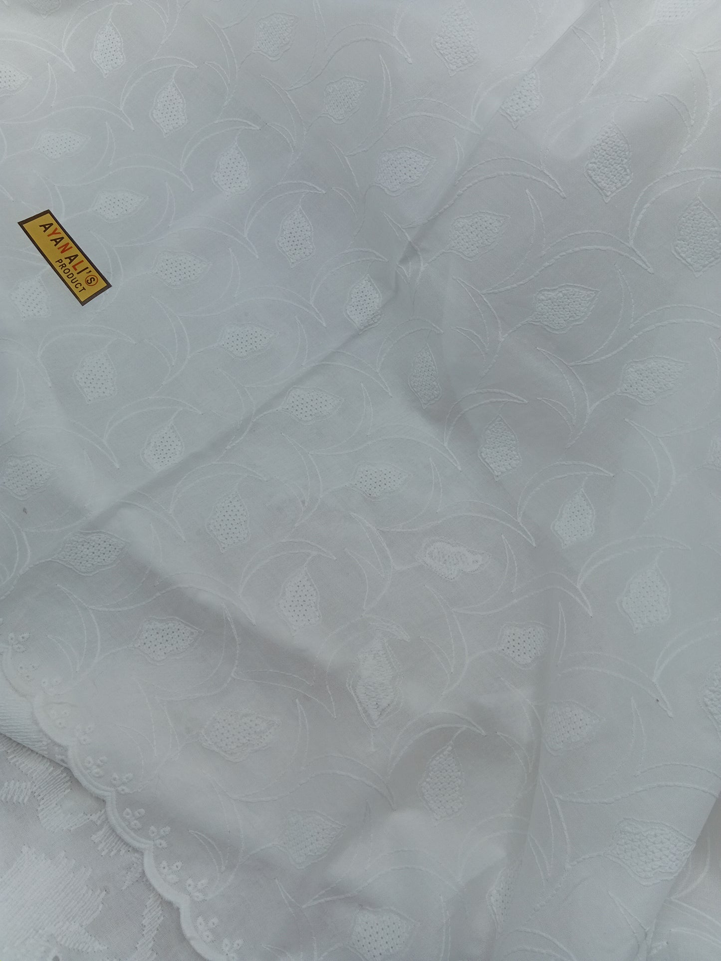 Premium Cotton Chikankari Full Size Chaddar