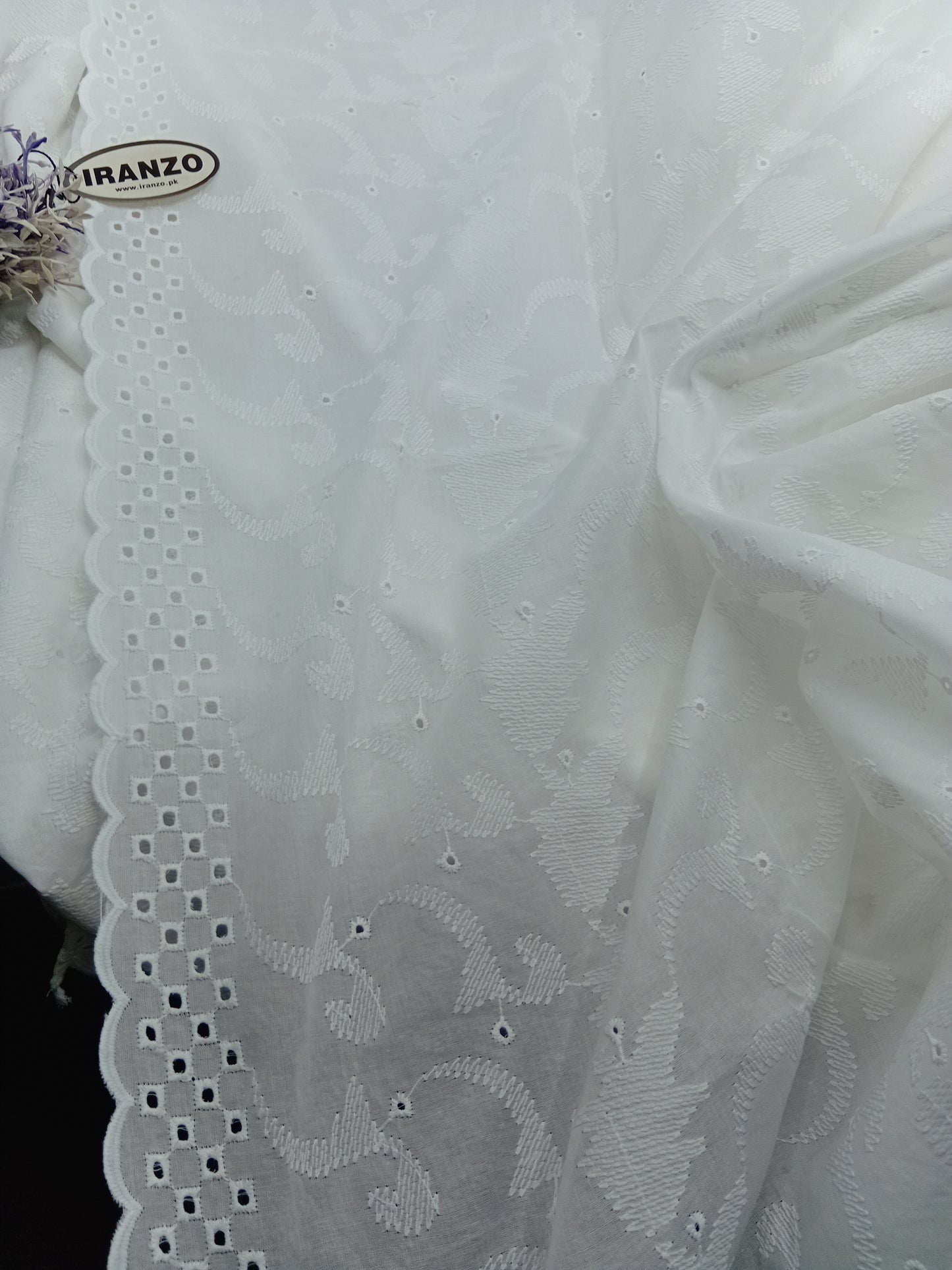 Premium Cotton Chikankari Full Size Chaddar