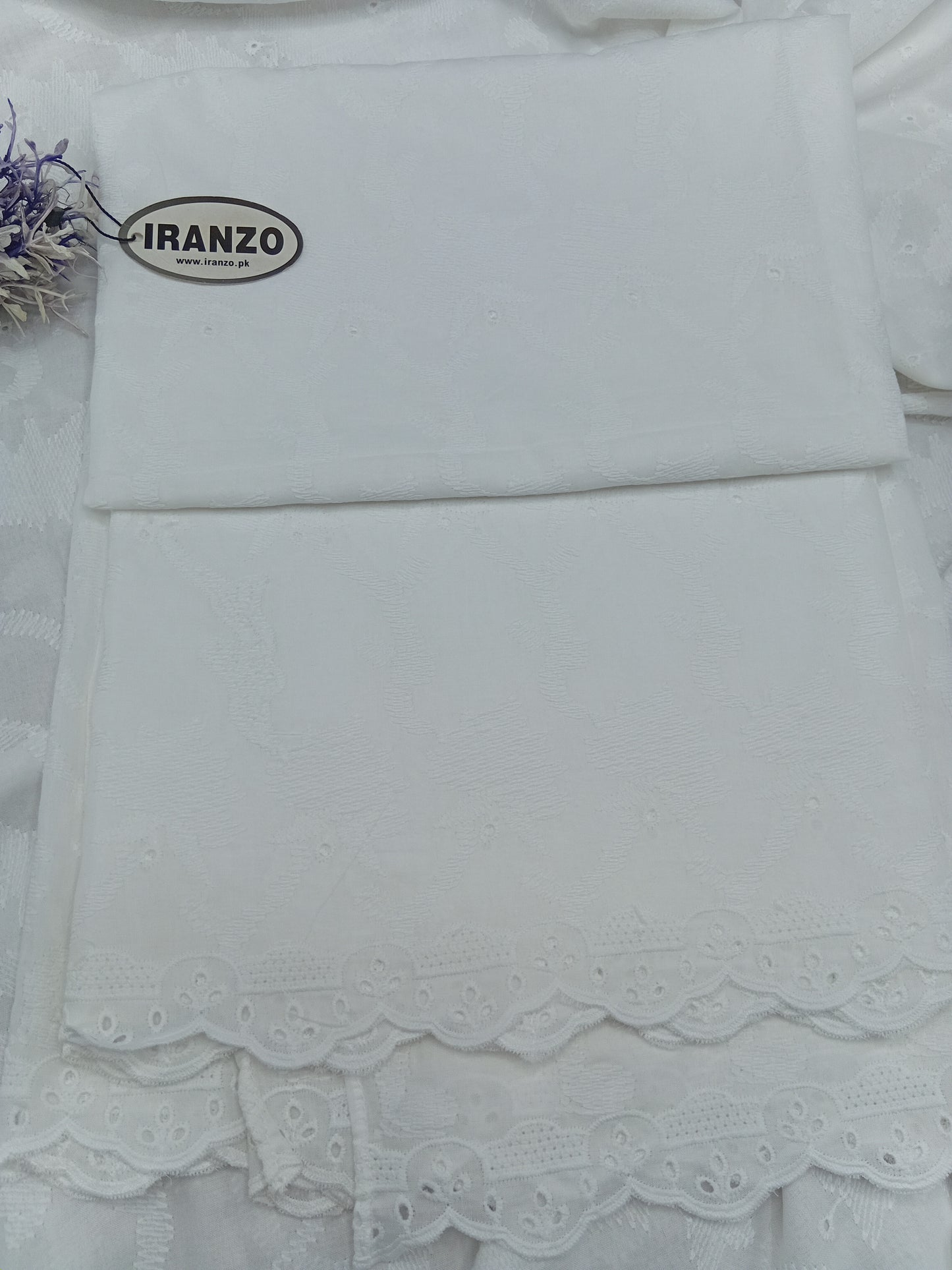 Premium Cotton Chikankari Full Size Chaddar