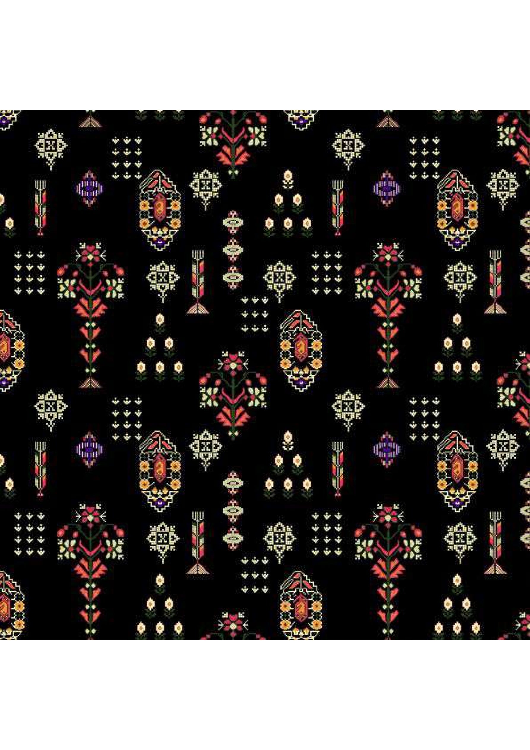 TWO PCS UNSTITCHED KHADDAR ALLOVER