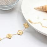 Golden Clover Bracelet