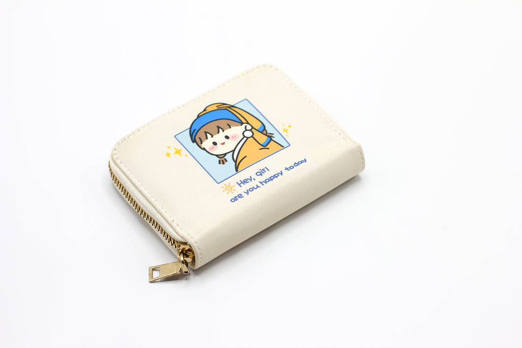 White Card Holder for Ladies