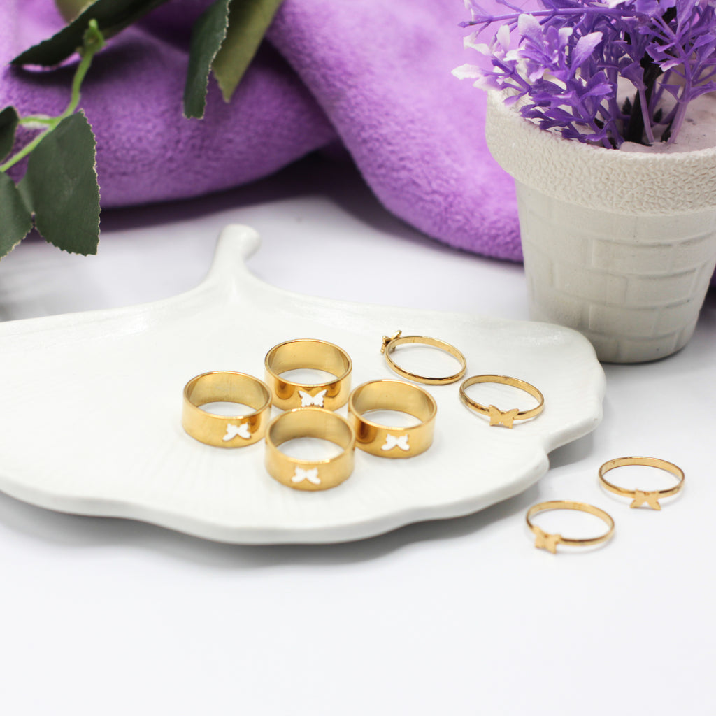 Golden Winged Ring