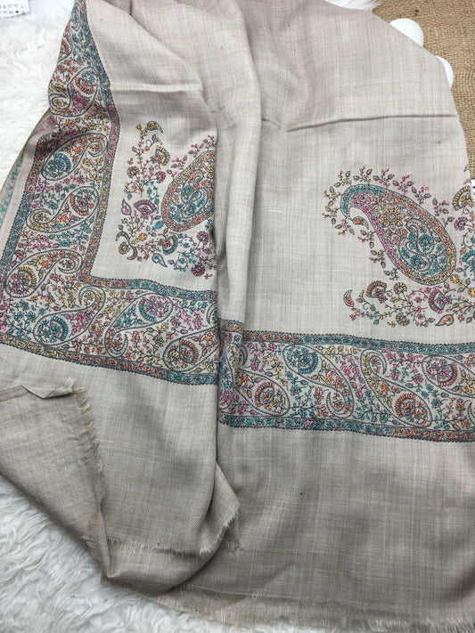 Hand Embroidered Winter Shawl